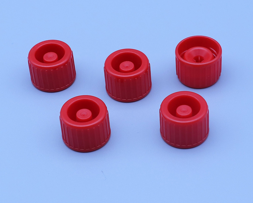 Vertical Knurl Pattern Bottle Caps: Enhanced G...